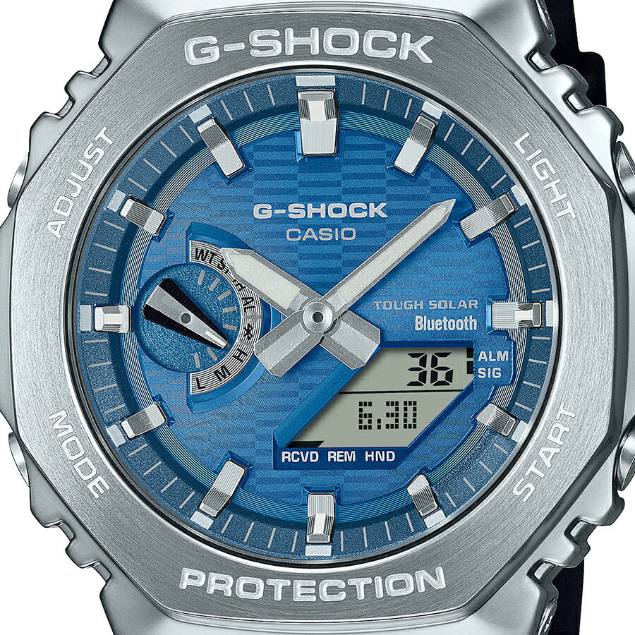 G-SHOCK メタルカバード オクタゴン GBM-2100A-2BJF メンズ ソーラー