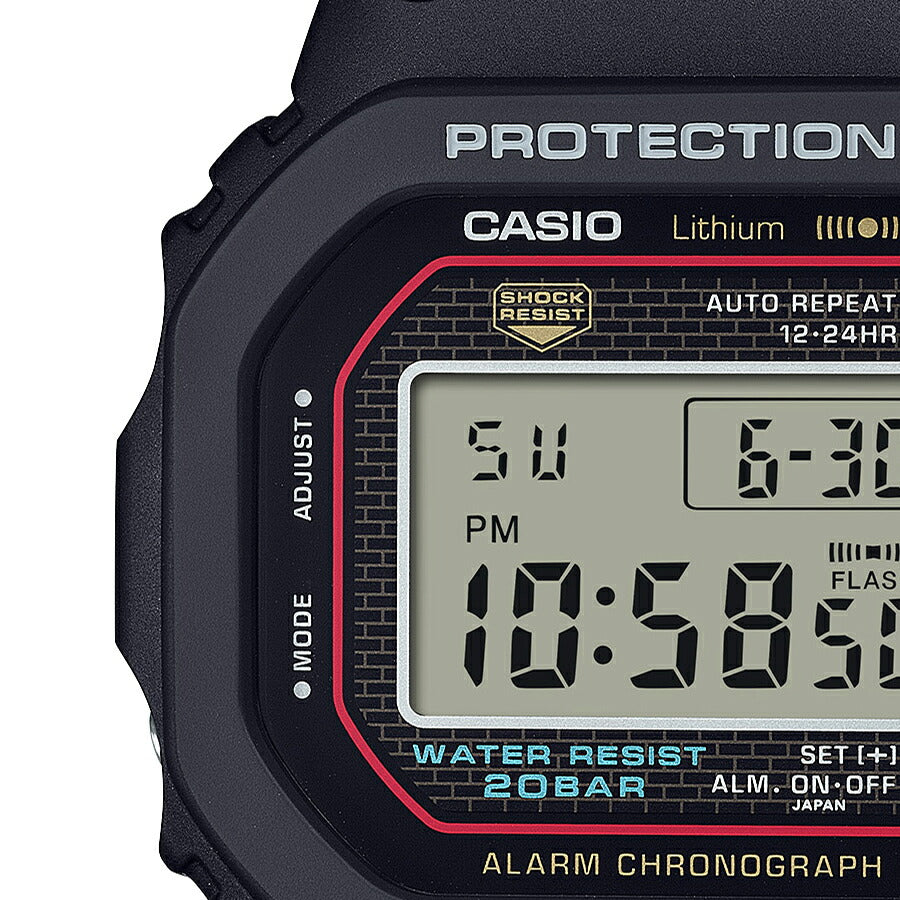 G-SHOCK 初代 復刻モデル DW-5000R-1AJF メンズ 電池式 デジタル