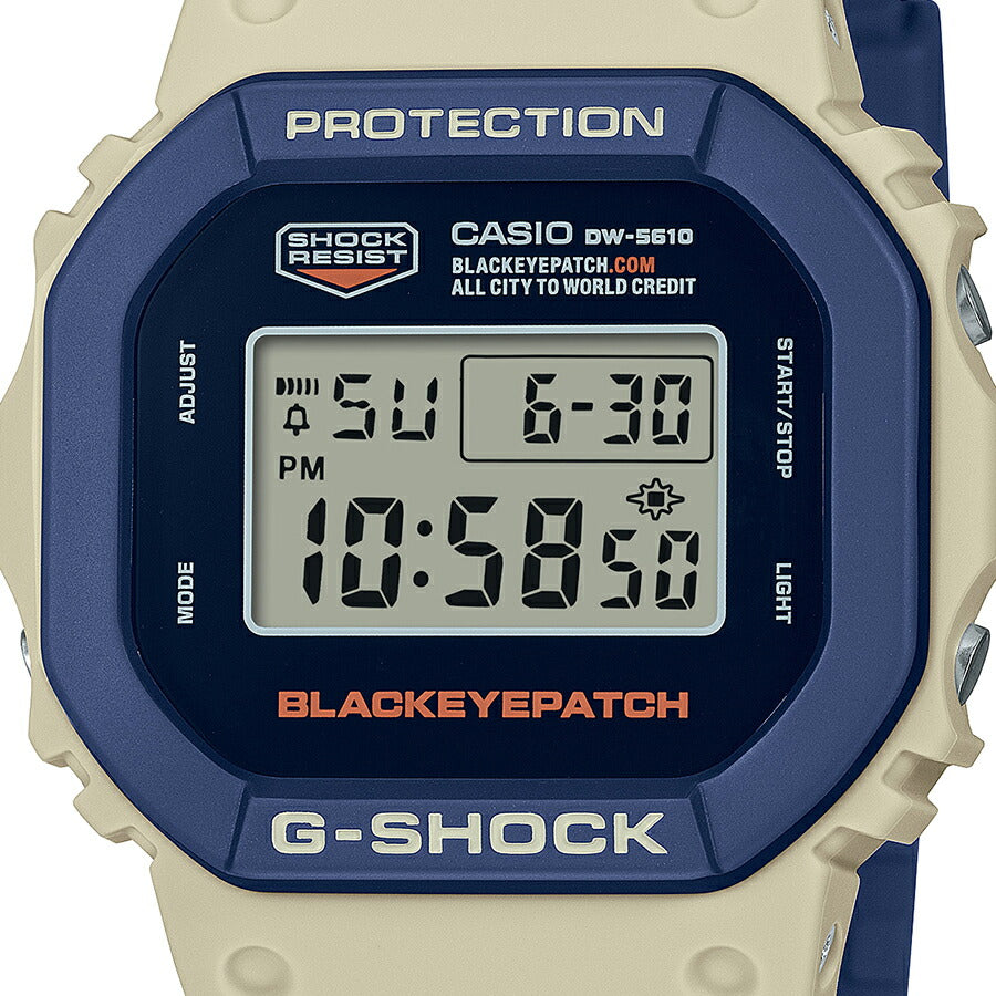 G-SHOCK BlackEyePatch コラボレーションモデル DW-5610BEP-2JR メンズ