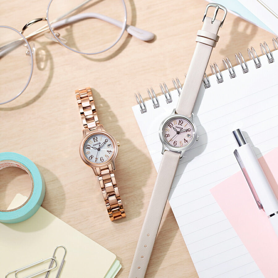 シチズン ウィッカ ソーラー フラワーパターンダイヤル KH4-963-13