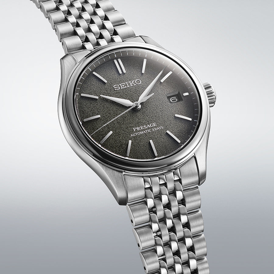セイコー プレザージュ クラシック 仙斉茶色ダイヤル SARX123 メンズ