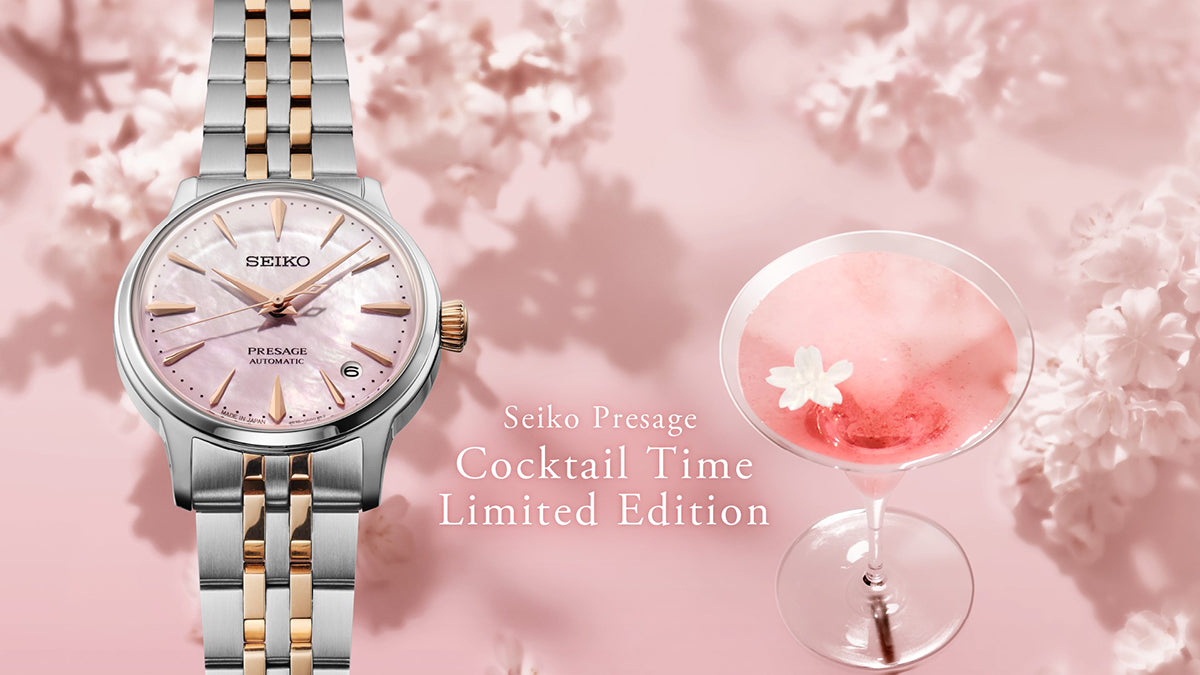 2月6日発売》セイコー プレザージュ カクテルタイム 限定モデル サクラ