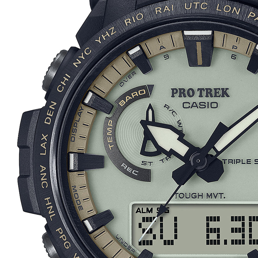 プロトレック クライマーライン 全面蓄光ダイヤル PRW-61LD-5JF メンズ