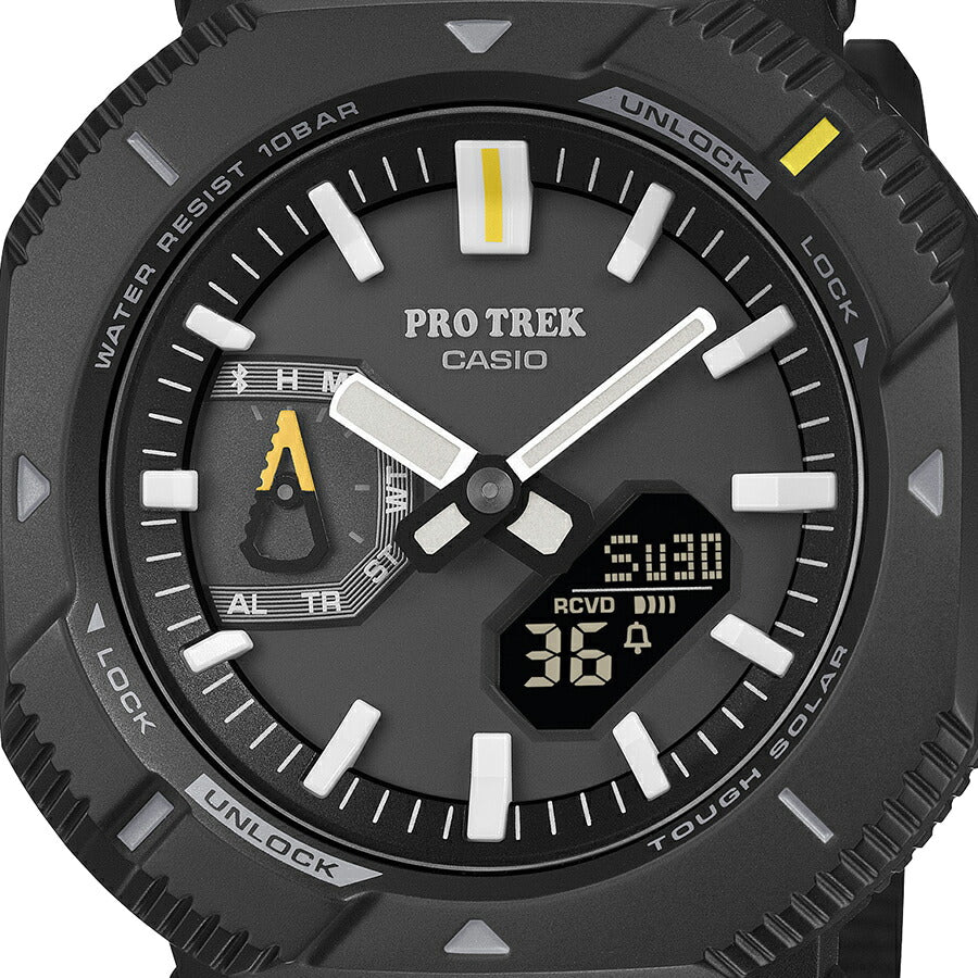 プロトレック ハイカーライン ブラック PRJ-B001B-1JF メンズ ソーラー