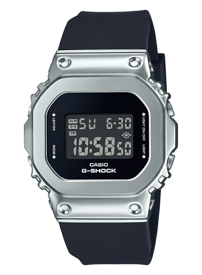 G-SHOCK メタルカバード GM-6900U-1JF メンズ デジタル シルバー 反転