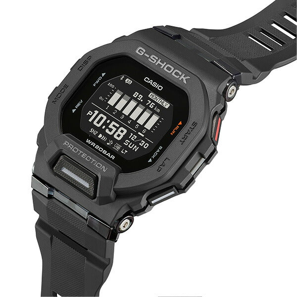 G-SHOCK G-SQUAD GBD-200-1JF メンズ 電池式 Bluetooth デジタル 樹脂