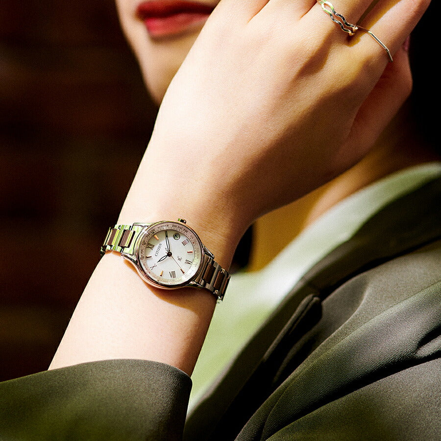 シチズン クロスシー ベーシックコレクション サクラピンク ツートーン