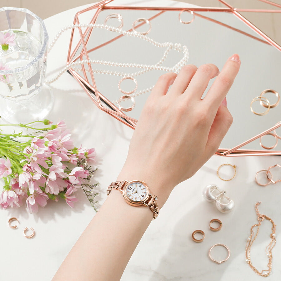 シチズン ウィッカ ブレスライン KL0-561-17 レディース ソーラー 電波