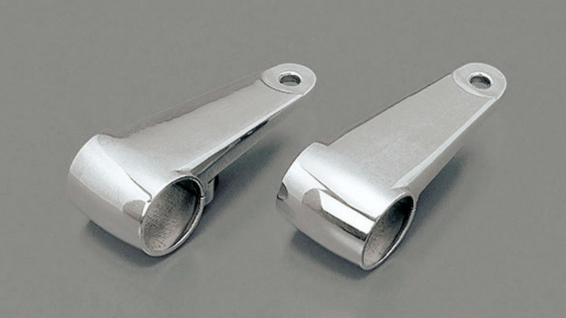 ヘッドライトステー アルミ バフ 39/41mm - キジマ公式オンラインショップ