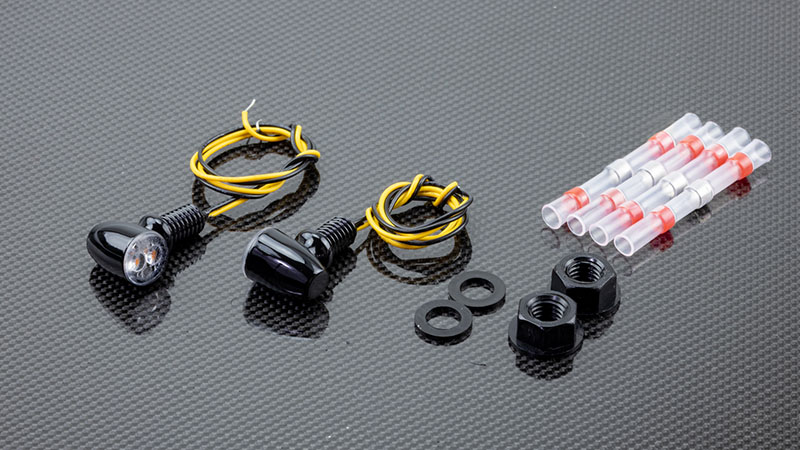 ウインカーランプ Nano3 ブレットスタイル シングル アンバー 12V1.35W