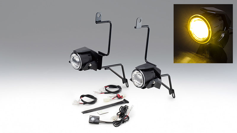 フォグランプKIT イエローLED V-STROM250/ABS 17Y- - キジマ公式