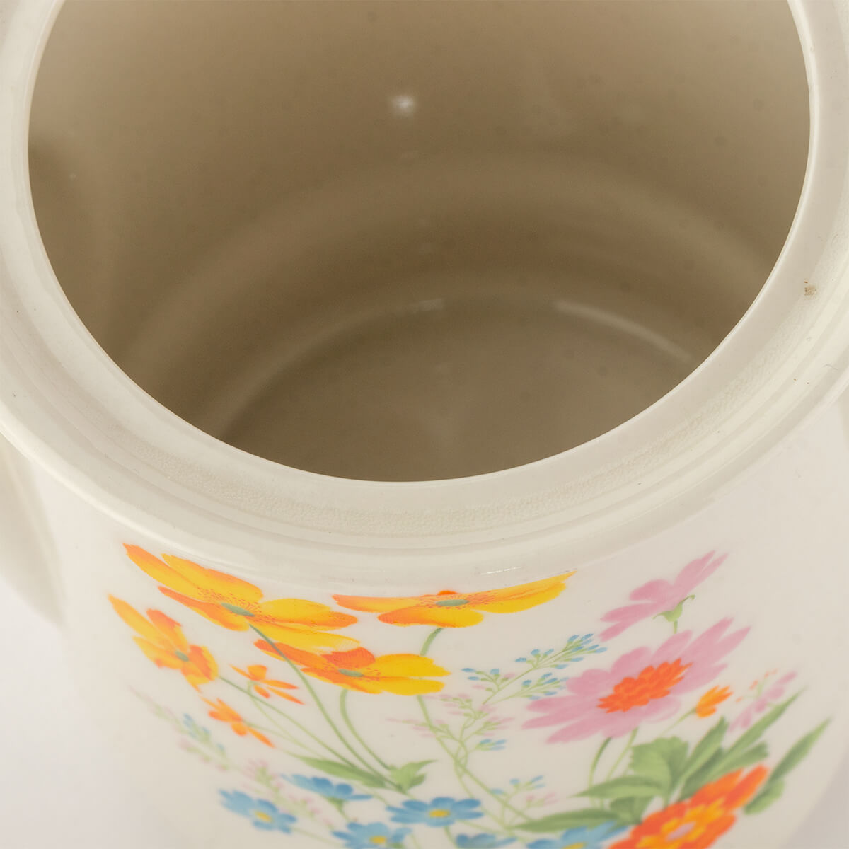 63％OFF】昭和レトロな花柄ポット – 陶土う庵