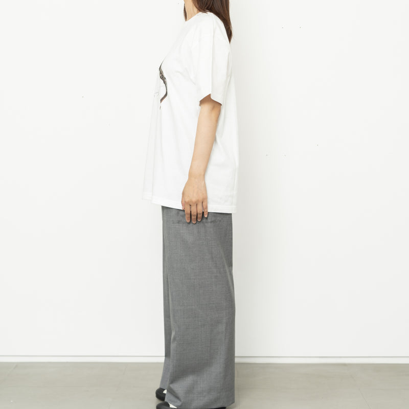 Tシャツ(ワニ・ホワイト)