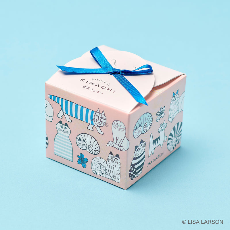 キハチ×リサ・ラーソン】プティBOX 紅茶クッキー&ミニタオルセット
