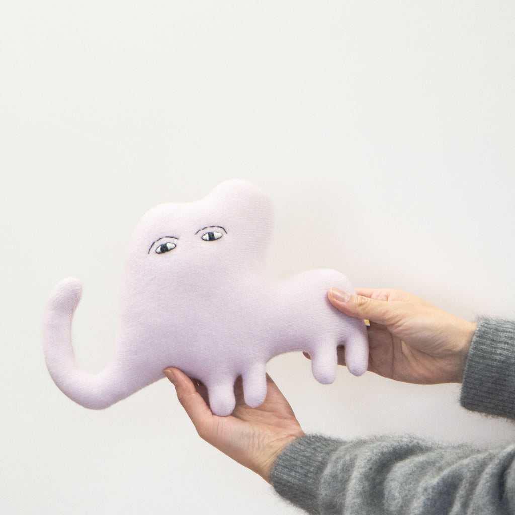 ぞうのエグバート（Egbert Elephant - カシミヤ100% ）ピンク