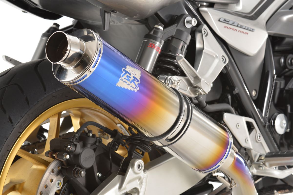 2021- CB1300SF/SB UP Type チタンフルエキゾースト ファイヤー