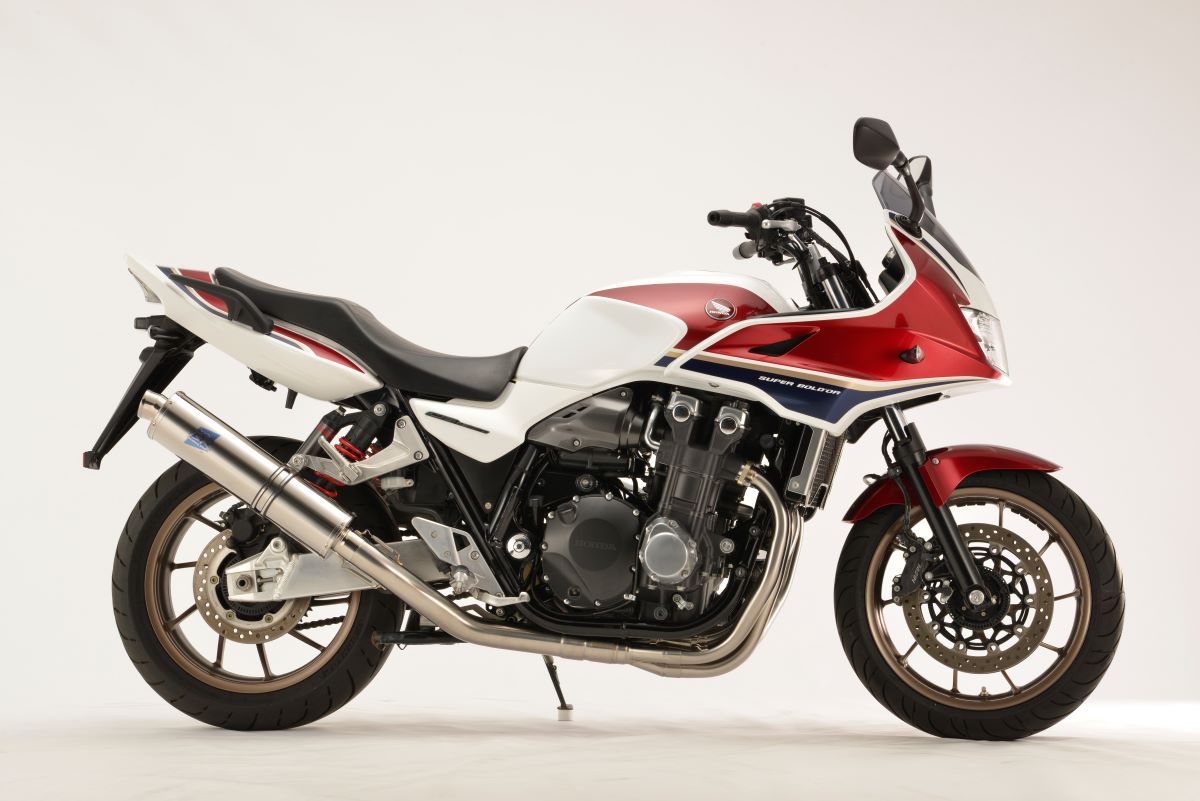 CB1300SF/SB 18-20 UP Type チタンフルエキゾースト4-1集合 φ115-450