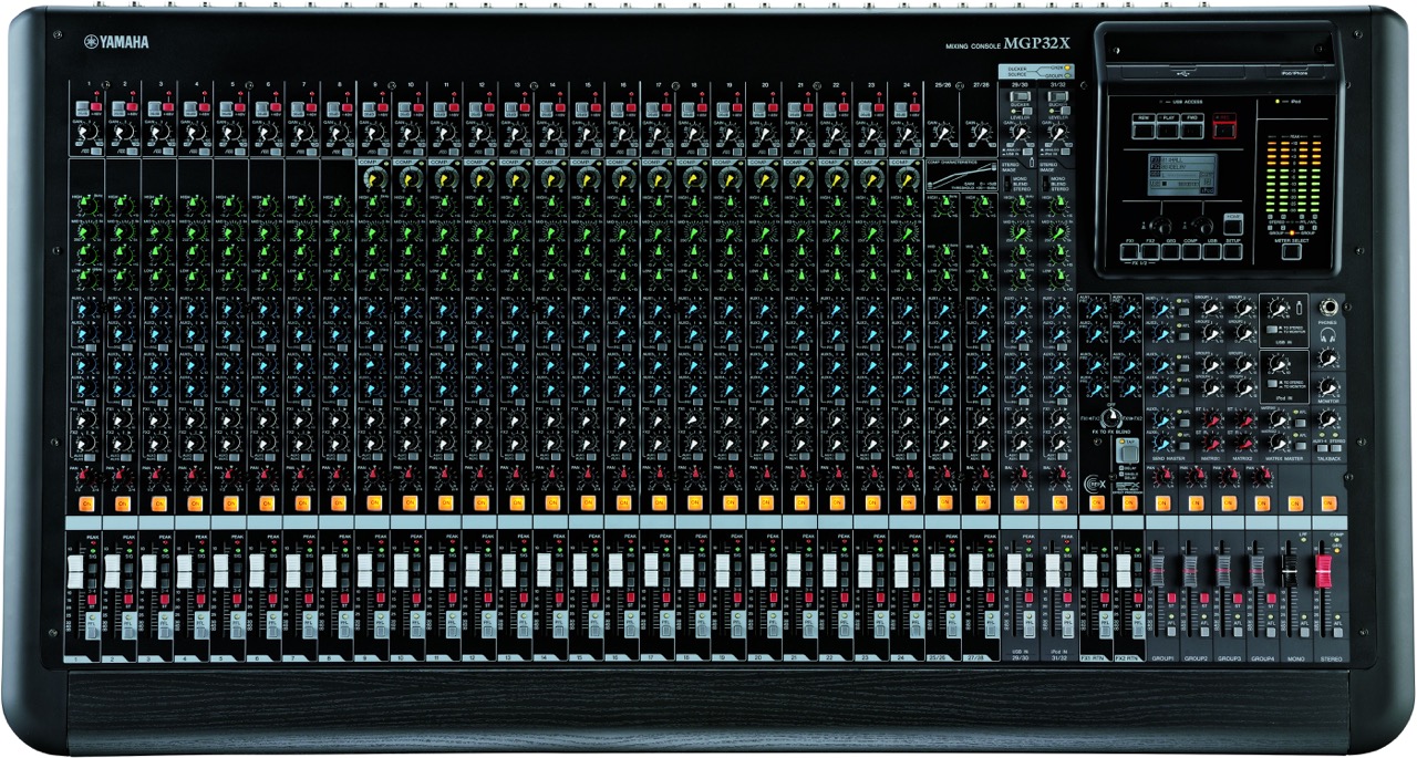 MGP24X 24-Channel Premium Mixer with USB and Effects - Yamaha USA