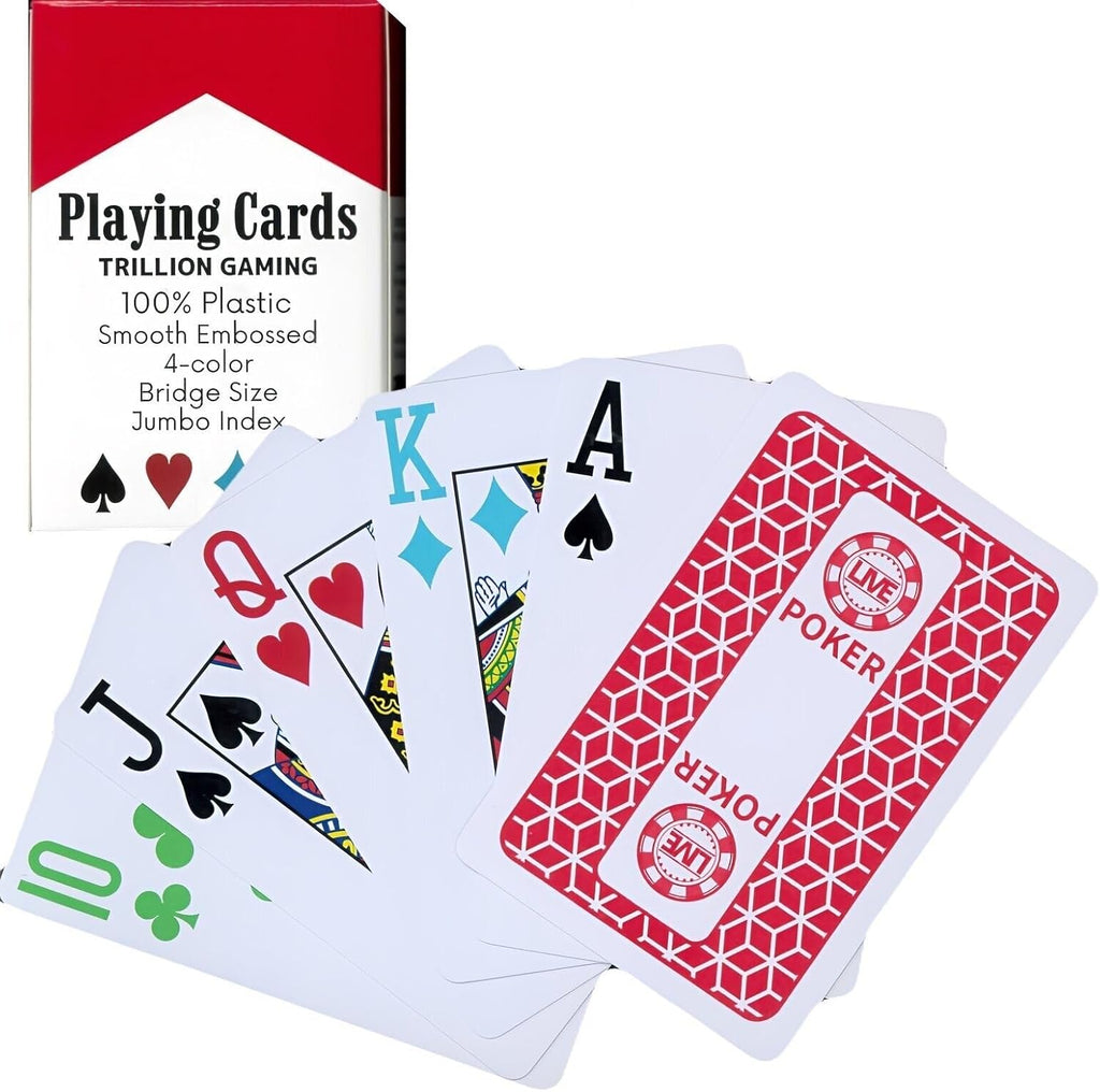 TRILLION GAMING Playing Cards (4colors) – うそのたばこ店オンライン