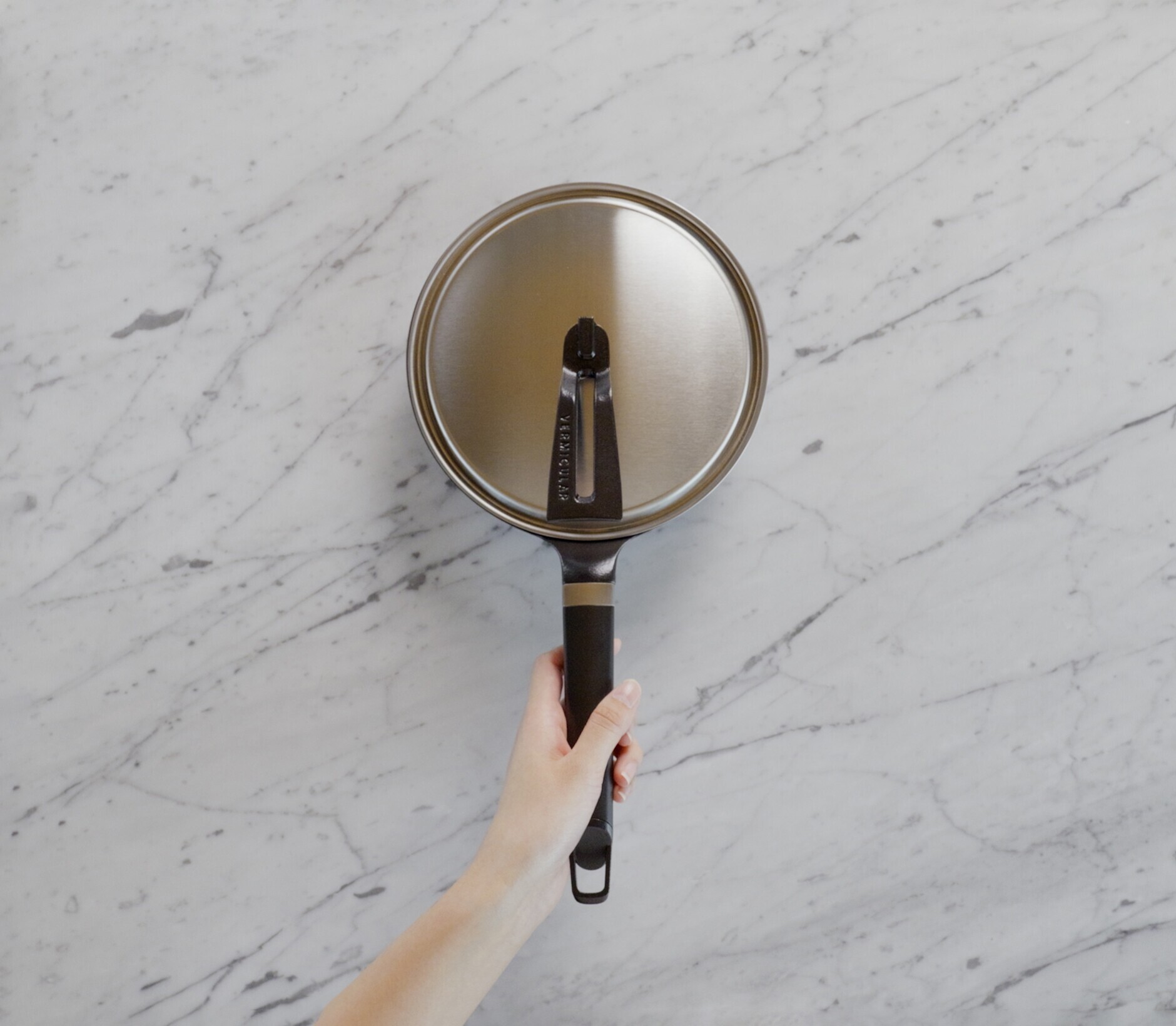 オーブンセーフスキレット 20cm 【ステンレスリッドセット】[メタル