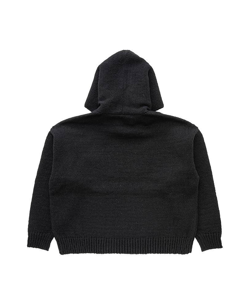 AMPLUS SB KNIT HOODIE P.O. | Visvim Official North American Web Store