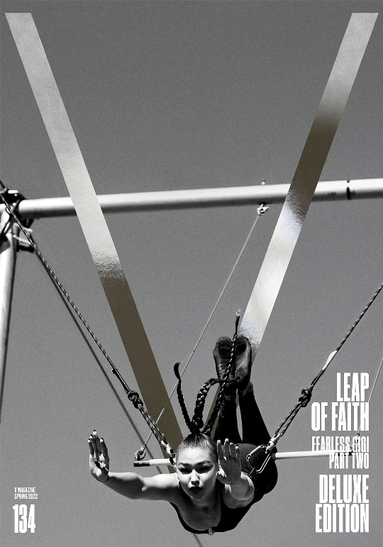 V134 “LEAP OF FAITH” GIGI HADID – VMagazine Shop
