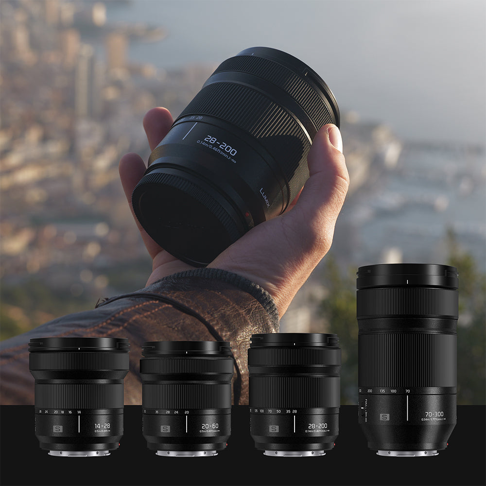 Panasonic LUMIX S Series 28-200mm F4-7.1 MACRO L-Mount Lens - S-R28200