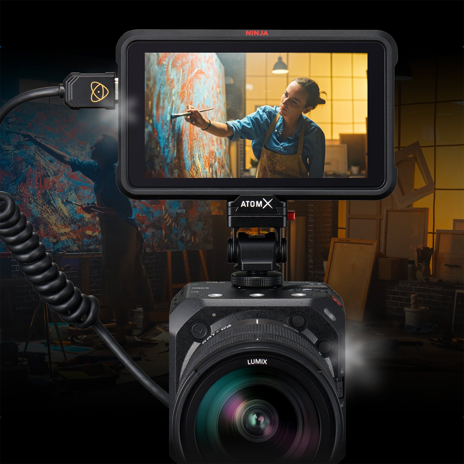 Panasonic LUMIX Box Camera with 24.2MP Full-Frame MOS Sensor - DC