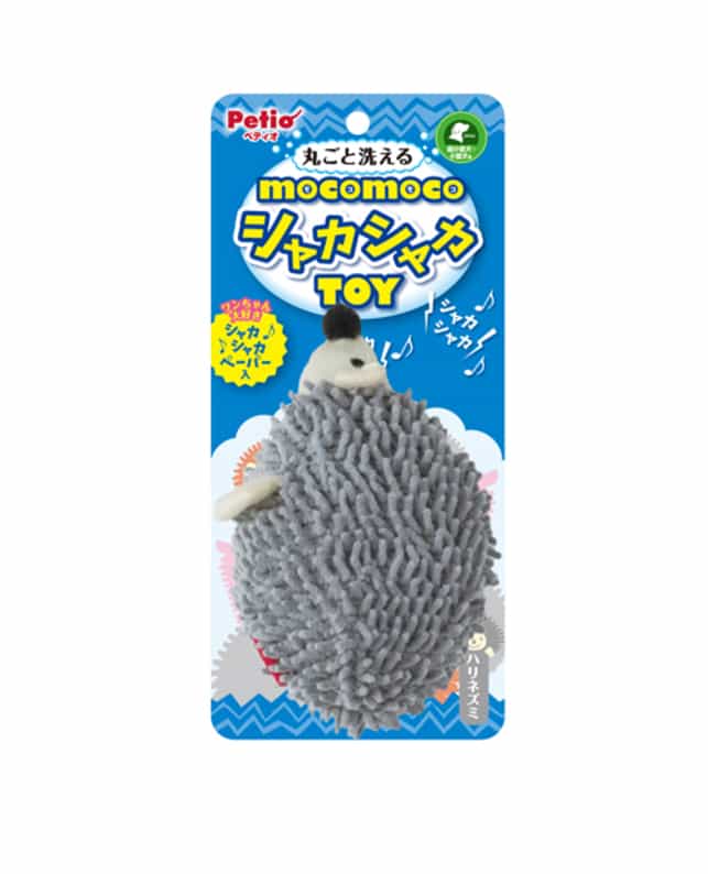 ペティオ モコモコシャカシャカTOY ハリネズミ（4903588251818）｜犬
