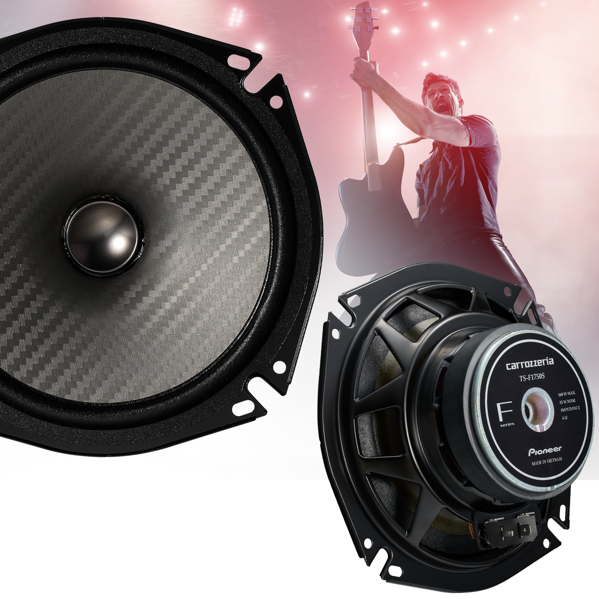 10cm セパレート2ウェイスピーカー TS-F1050S ｜パイオニア公式