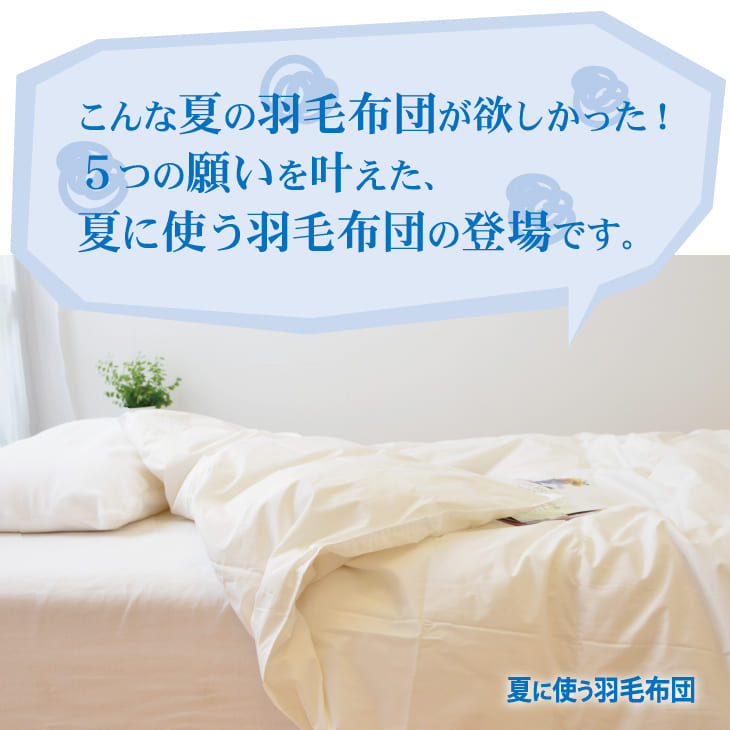 羽毛布団 シングルサイズ 夏に使う羽毛布団 ニューゴールドラベル – 枕