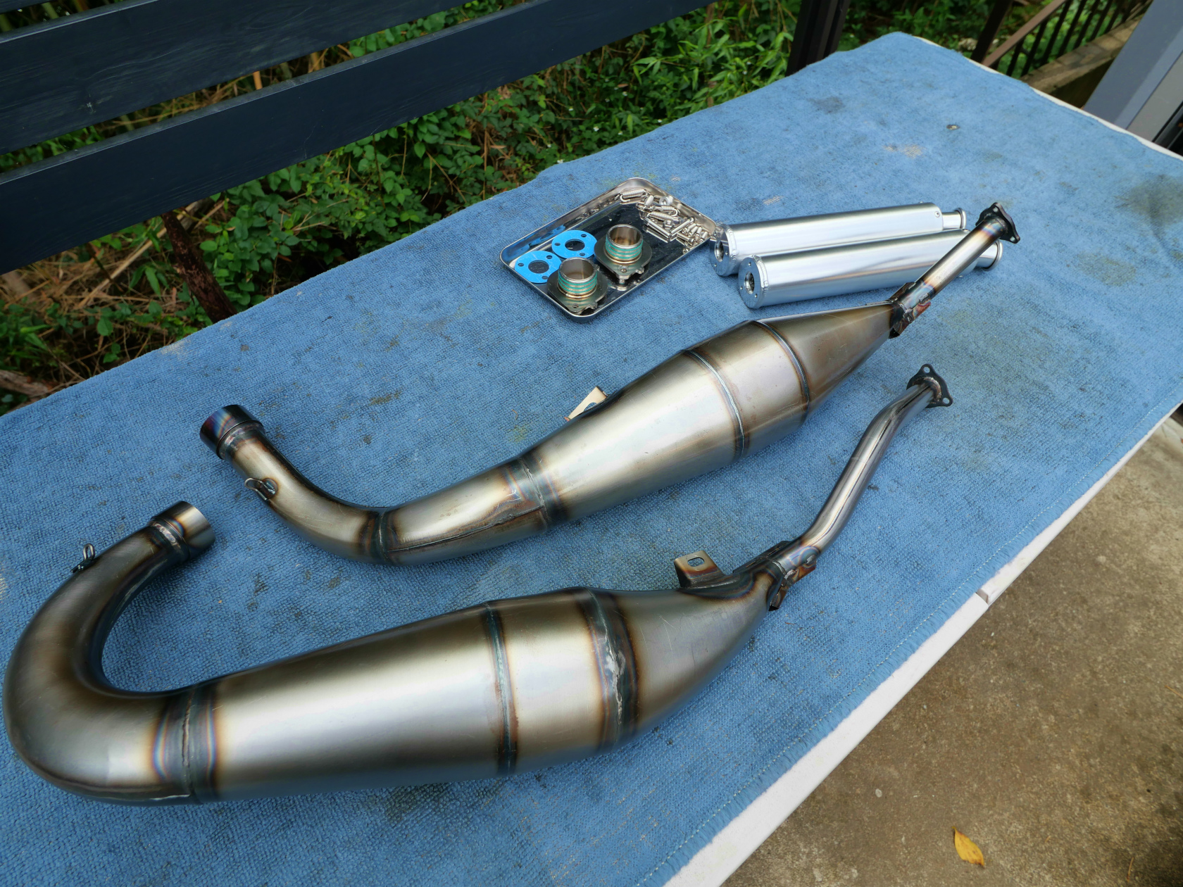 NSR250R（MC21/MC28）ライジングモーターサイクル チャンバーセット