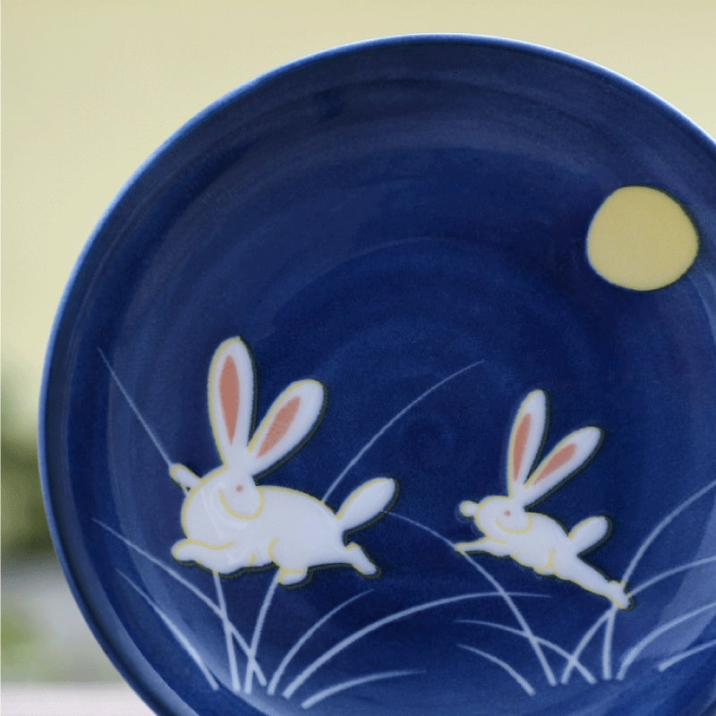 四季の雅 ちっちゃいものクラブ うさぎの絵皿 – precocirico