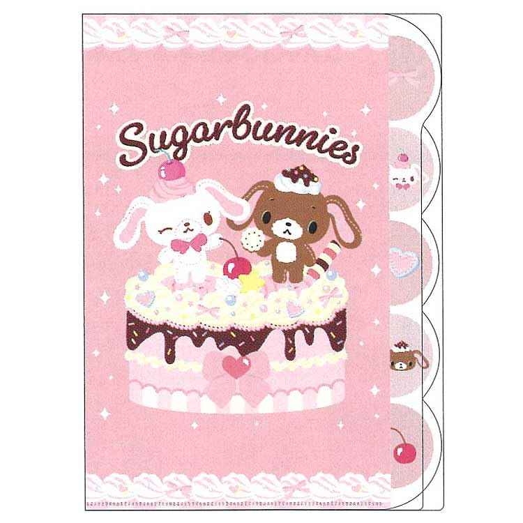 楽天市場】シュガーバニーズ A4ダイカットクリアファイル5P 034737 Y2K