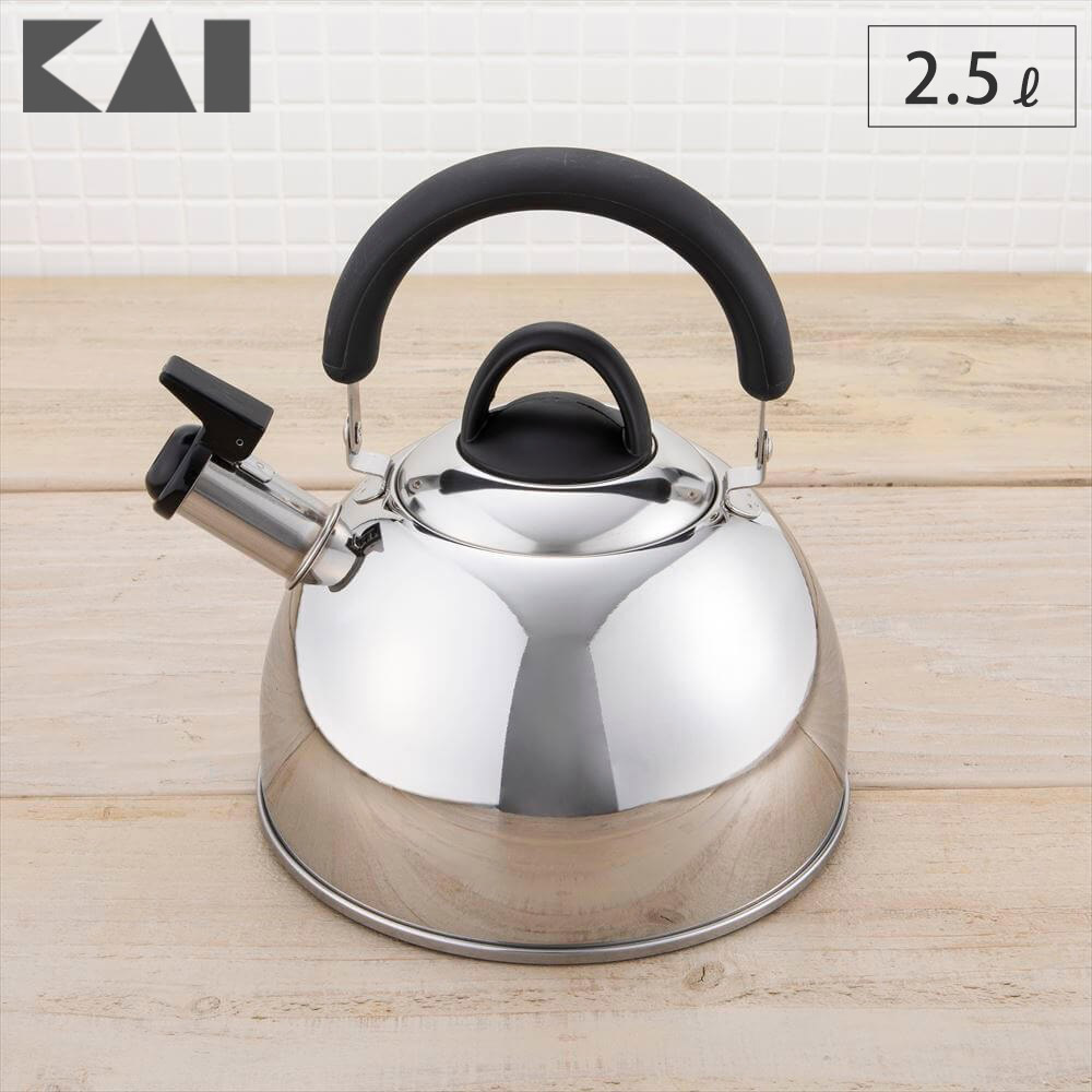 楽天市場】オブジェ デンチョーケトル 2L ステンレス ガス火 IH対応