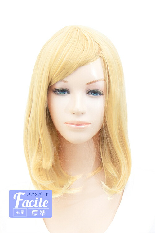 楽天市場】ロングストレート77cm【シャンパンゴールド】【ウィッグ