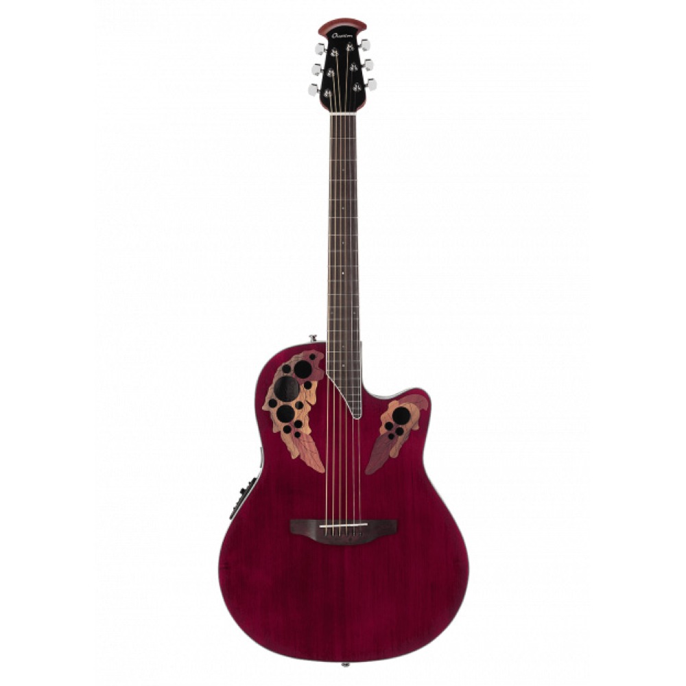 楽天市場】Ovation オベーション CE48 Ruby Red ルビーレッド エレアコ