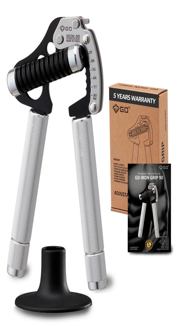 楽天市場】Robert Baraban アジャスタブル・ハンドグリッパー クローム