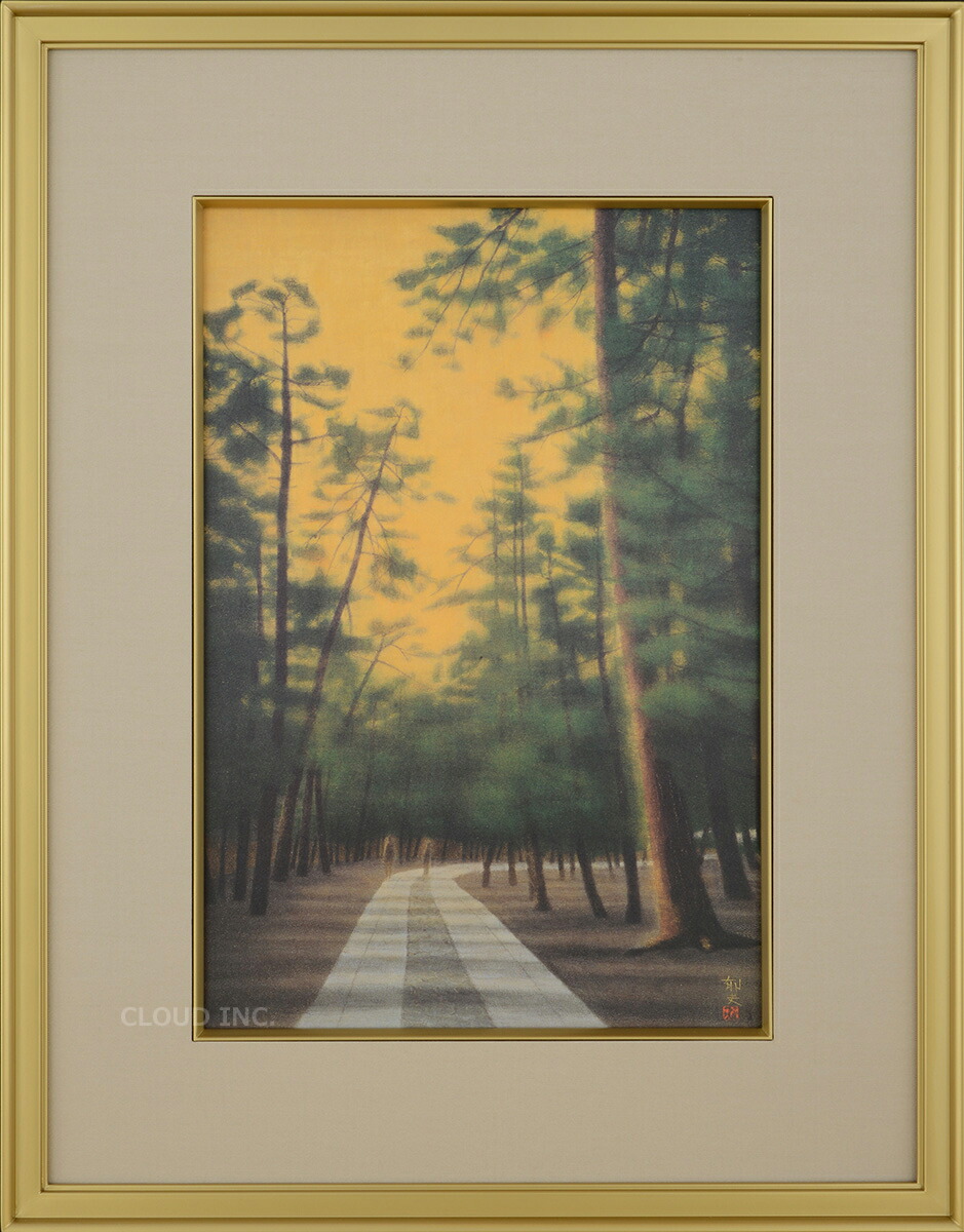 楽天市場】加倉井和夫 絵画 とき 送料無料 【複製】【美術印刷】【巨匠