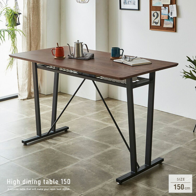 楽天市場】カウンターテーブル アイアン 脚 一枚板風 アンティーク風