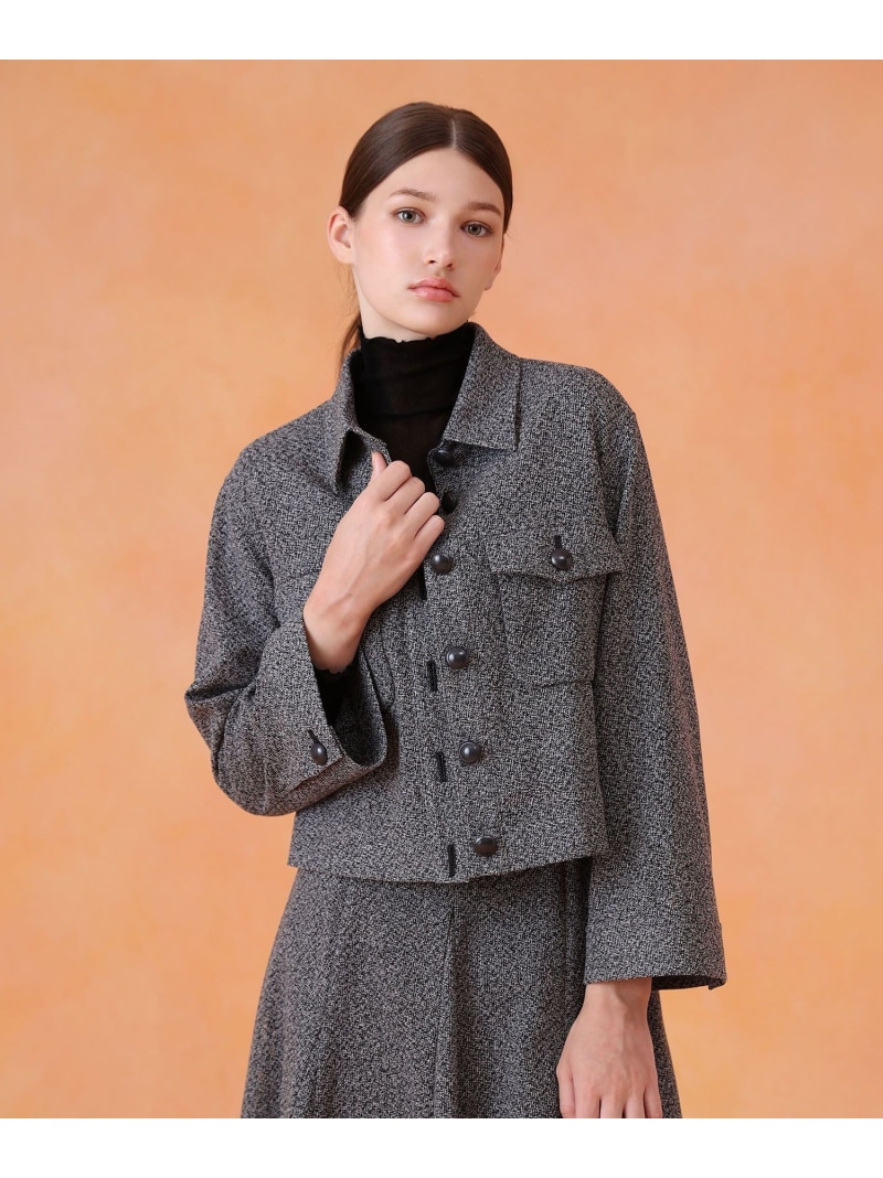 楽天市場】【SALE／60%OFF】ウールカルゼクルーJK ANAYI アナイ