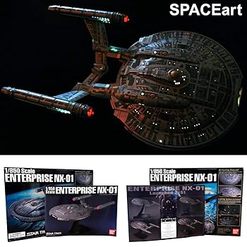 楽天市場】【中古】1/1000 スタートレック NX-01エンタープライズ