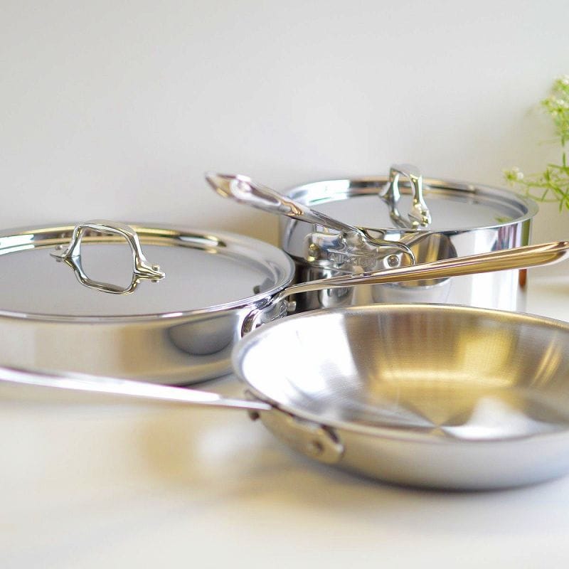 楽天市場】All-Clad オールクラッド ステンレス25cmフライパン・フタ