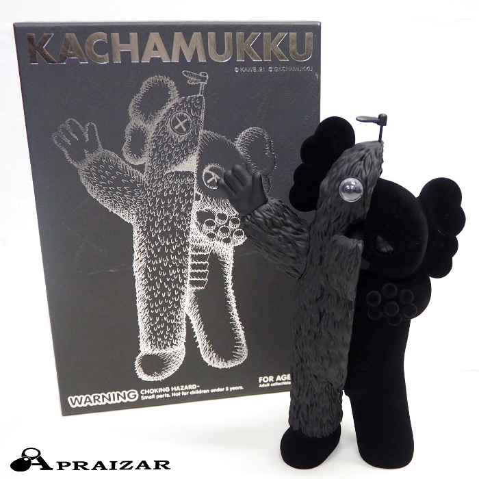 楽天市場】【MEDICOM TOY KAWS KACHAMUKKU ORIGINAL / BLACK