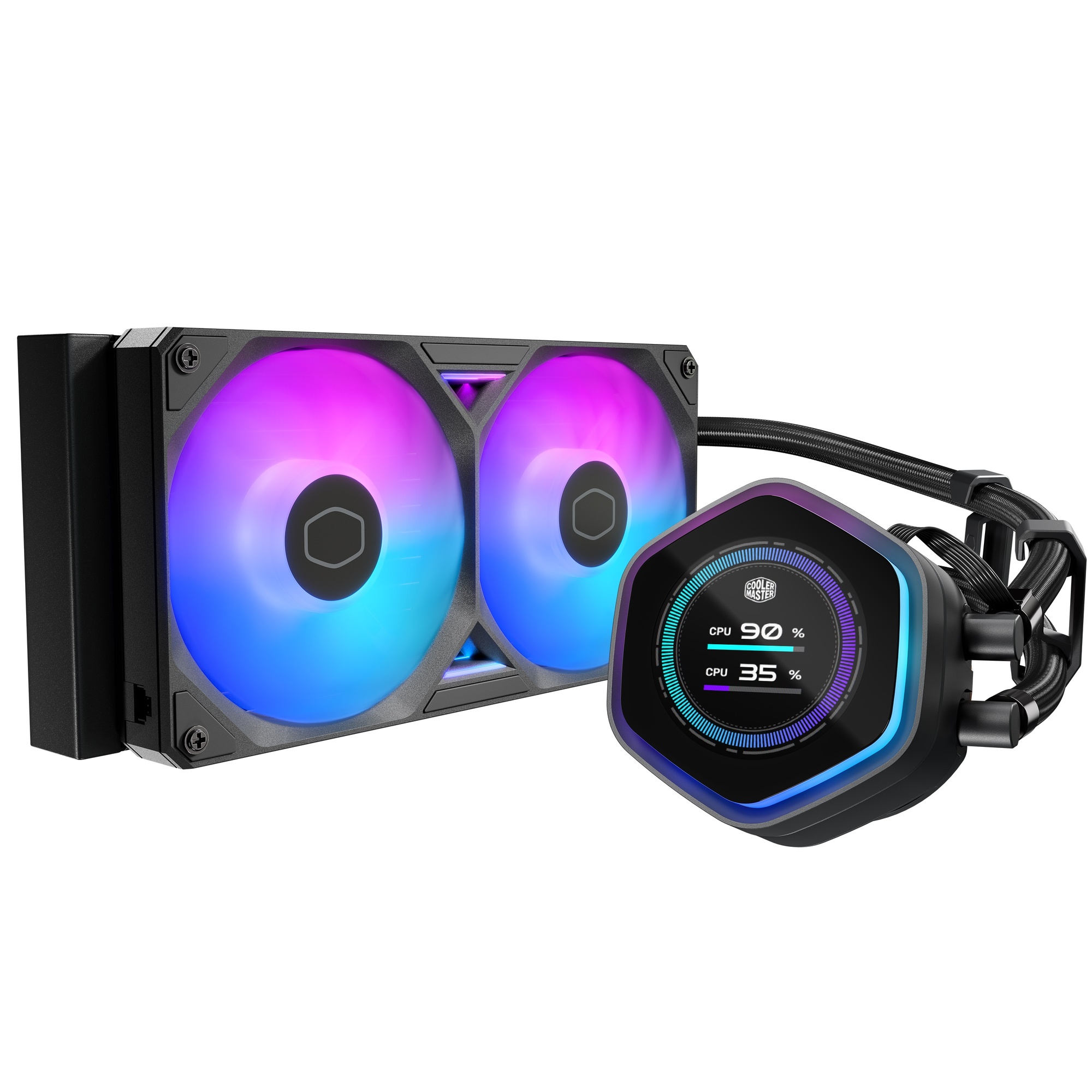 楽天市場】Cooler Master ML 360 Atmos II VRM Fan ARGB 簡易水冷CPU