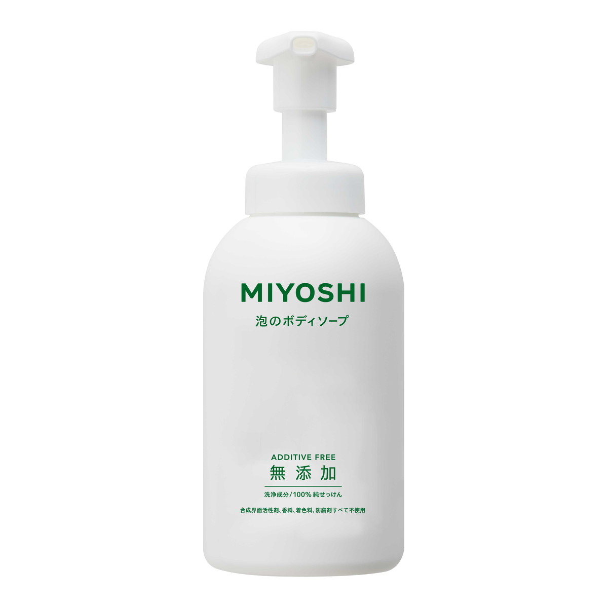 楽天市場】ミヨシ石鹸 無添加 せっけん 泡のハンドソープ ポンプ 350ml