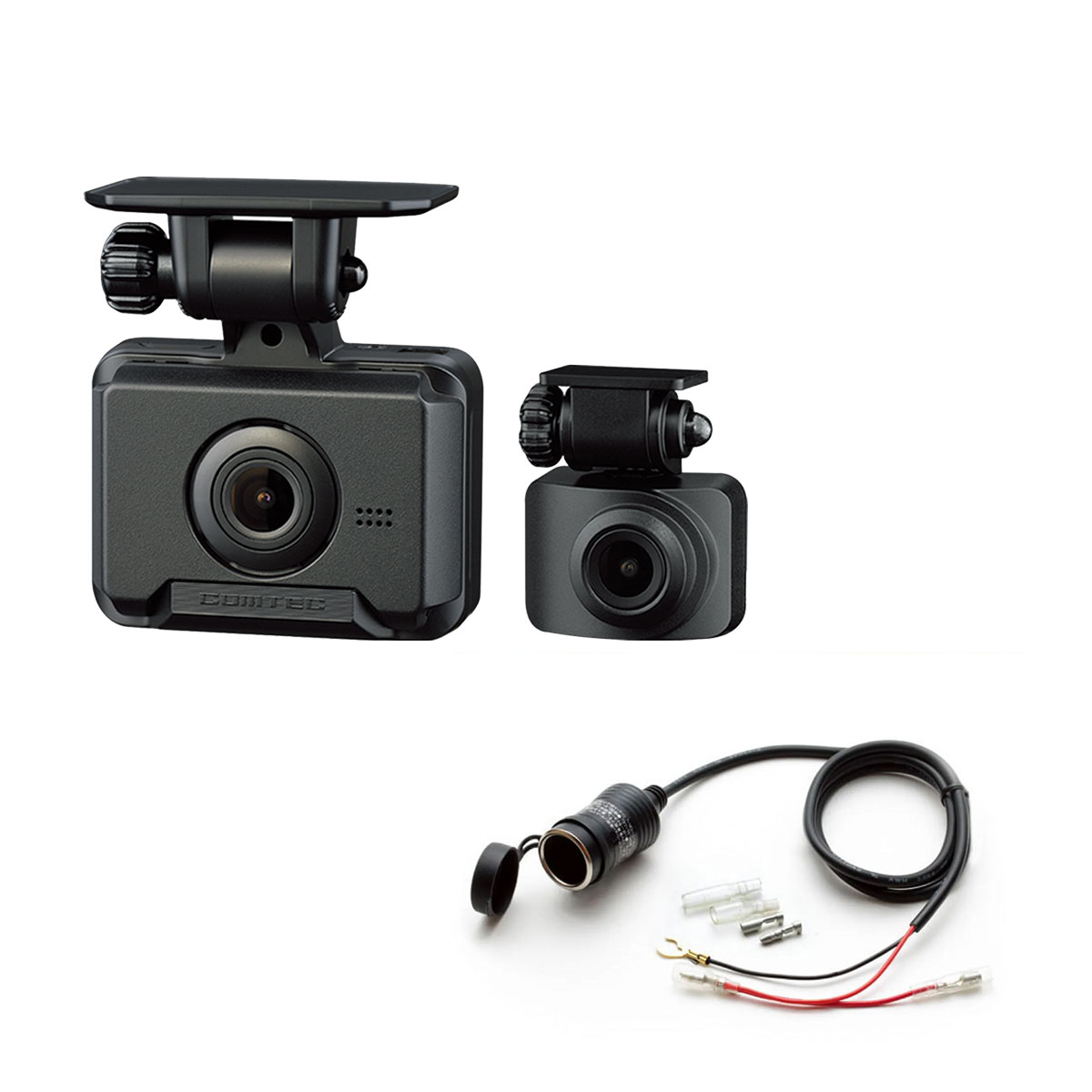 楽天市場】COMTEC コムテック ZDR018 ドライブレコーダー 前後2カメラ