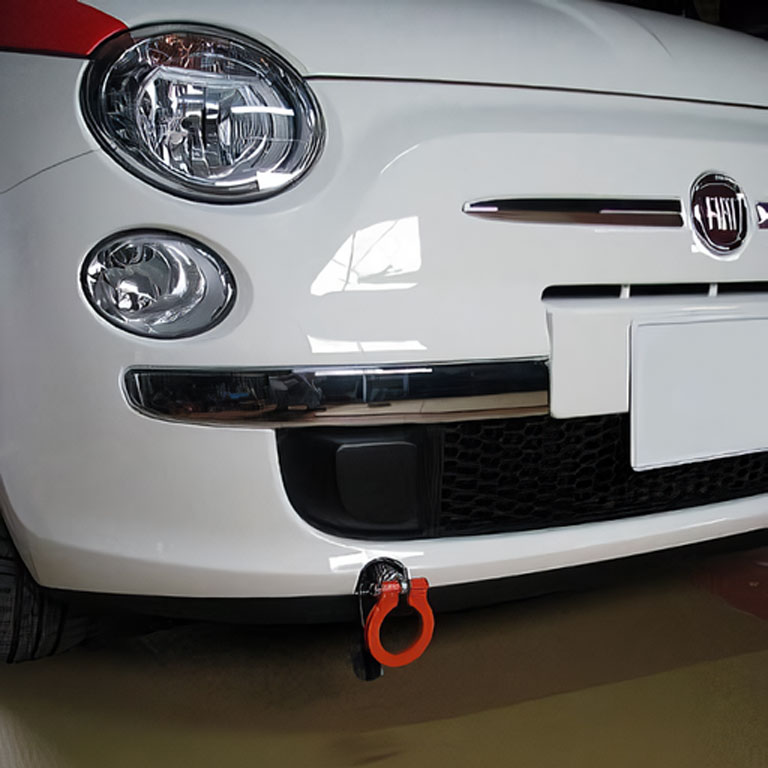 楽天市場】カワイ製作所 牽引フック フロント 可倒式 FIAT500 3121# 08