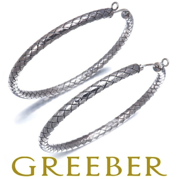 楽天市場】【ボッテガ ヴェネタ】Bottega Veneta ヒンジ フープ ピアス