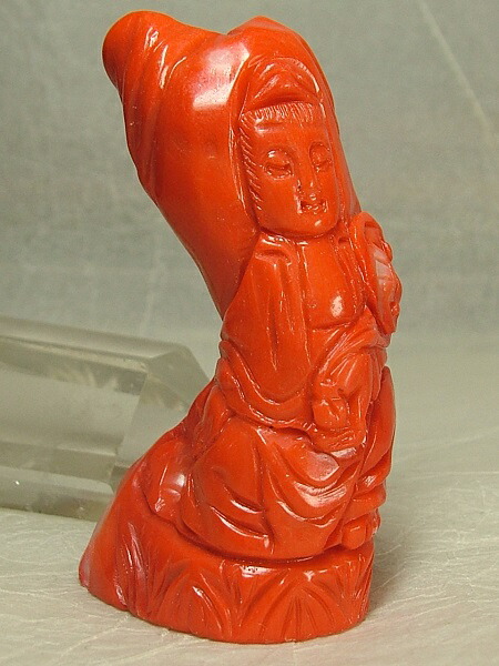 楽天市場】【ｾｰﾙ】赤珊瑚 総重量111g 彫刻珊瑚 珊瑚の置物 吉祥紋様